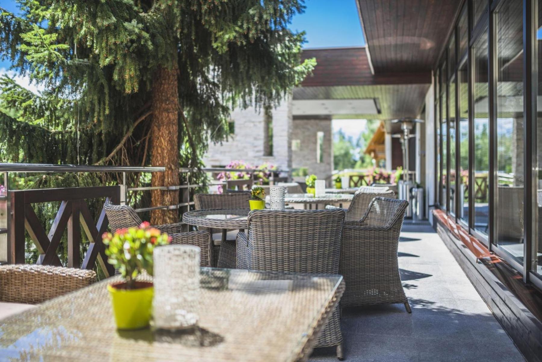 Kontakt Wellness Hotel Tatranska Lomnica Bagian luar foto