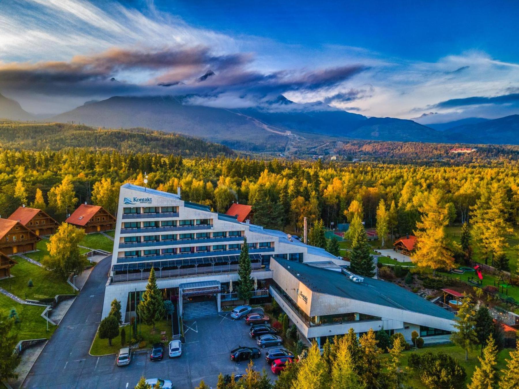 Kontakt Wellness Hotel Tatranska Lomnica Bagian luar foto
