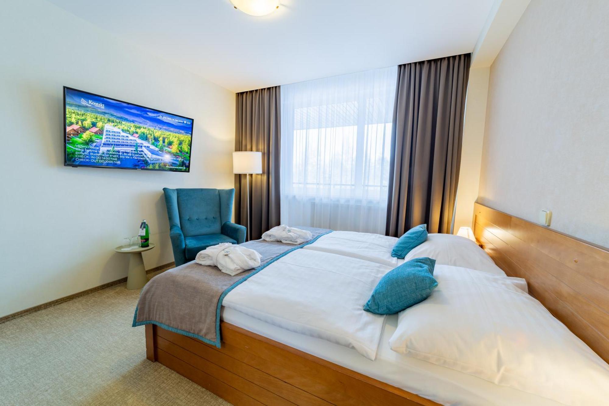 Kontakt Wellness Hotel Tatranska Lomnica Bagian luar foto