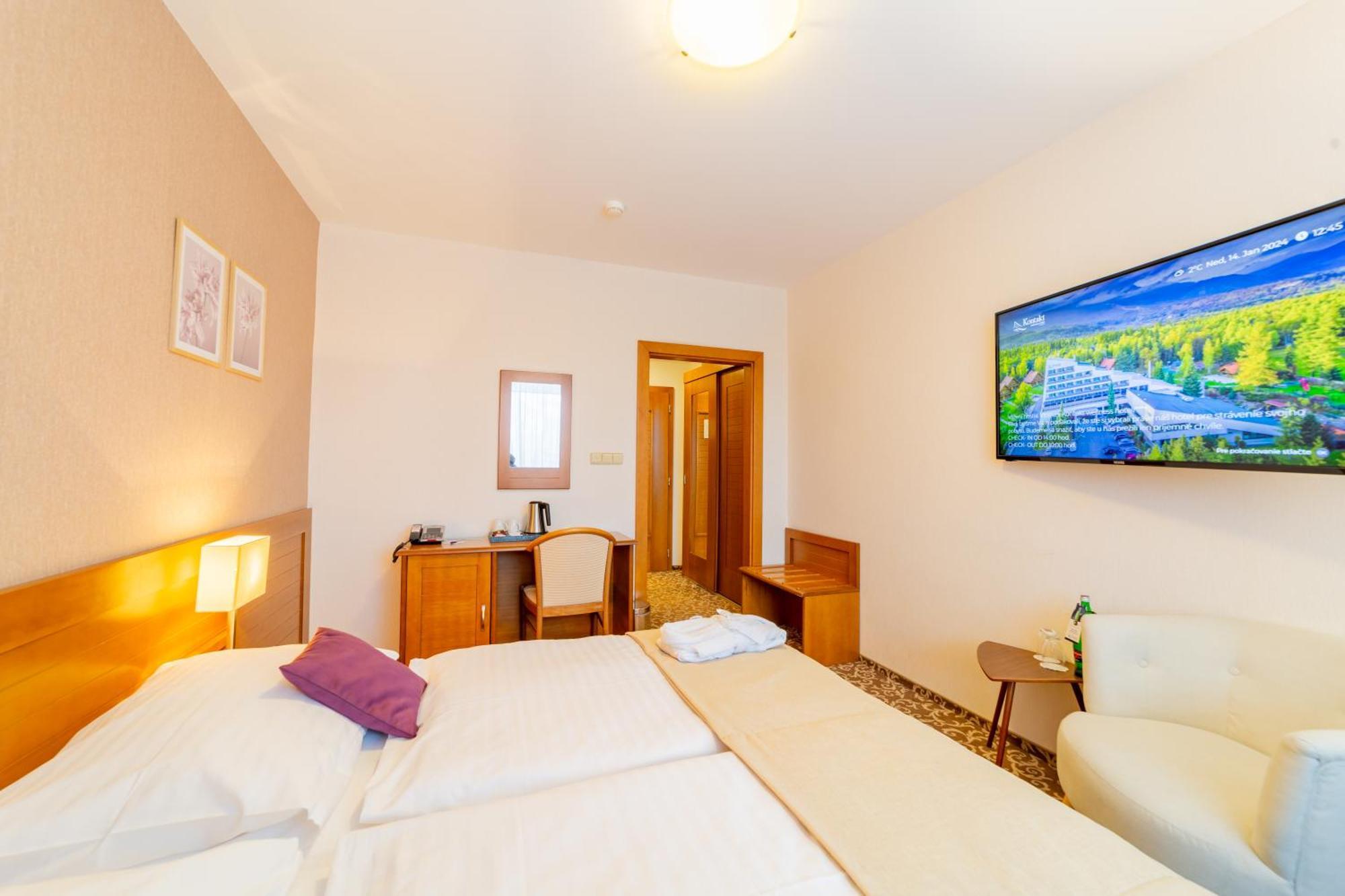 Kontakt Wellness Hotel Tatranska Lomnica Bagian luar foto